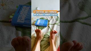 3 exercícios para melhorar dor no ciático joelhos e varizes saude bemestar dicas motivação [upl. by Barbi]