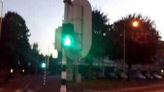 4 pedestrian traffic lights in Geleen [upl. by Mis]