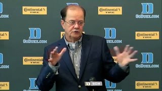 Dukes David Cutcliffe on UNCs Marquise Williams [upl. by Jason]