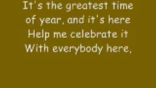 Aly and AJ  Greatest Time Of Year with lyrics [upl. by Graf694]