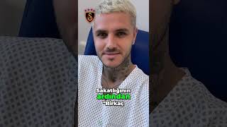 Galatasarayda Sevindiren Mauro Icardi Gelişmesi [upl. by Gussy]