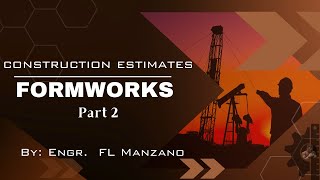 Construction Estimates Formworks Part 2 Footing formworks [upl. by Zippora]