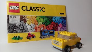 Lego Classic 10696  Simple Car  Lego Speed Build [upl. by Champ]