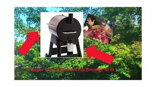 Traeger Grills Pro 22 Electric Wood Pellet Grill and Smoker Bronze 572 sq in 450 degree max [upl. by Adnuahsor768]