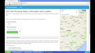 How to find live running status of train in India [upl. by Eihtur321]