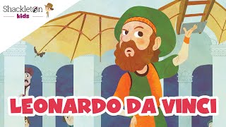 Leonardo da Vinci  Biografía en cuento para niños  Shackleton Kids [upl. by Eleazar]