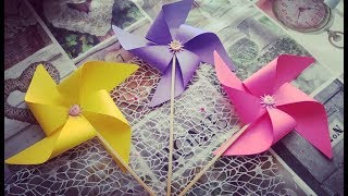 Girandole fai da te  Diy pinwheels [upl. by Damian]