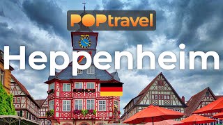 Walking in HEPPENHEIM  Germany 🇩🇪 4K 60fps UHD [upl. by Nodababus527]