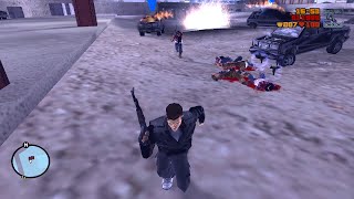 GTA 3 Gang Wars Mod  Third Playthrough [upl. by Notsirk878]