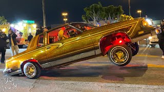 Lowriders TAKE OVER Whittier Blvd Los Angeles California [upl. by Bernadine]