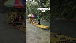 water rafting in jamaica🇯🇲 utubeshorts jamaicans viralvideo [upl. by Barta]