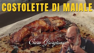 Costolette di maiale laccate e guancialate  La ricetta di Giorgione [upl. by Marcin528]