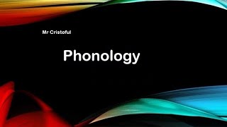 Phonology Allophonic Variations 2 [upl. by Yntruoc]