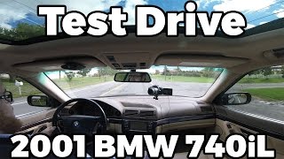 Test Drive  2001 BMW 740iL E38 [upl. by Boothman]