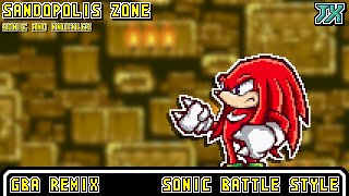 GBASandopolis Zone  Sonic amp Knuckles【Sonic Battle Style】 [upl. by Nesrac]