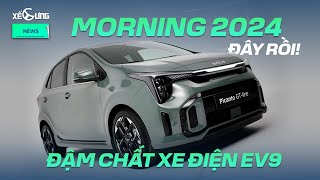 KIA Morning 2024 lộ diện với thiết kế thoát mác quotxe cỏquot thêm trang bị đấu Hyundai Grand i10 [upl. by Amoihc]