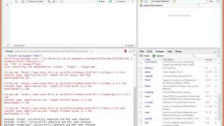 Installing Packages in RStudio [upl. by Natan]