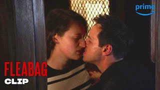 Fleabag and the Hot Priest Kiss  Fleabag  Prime Video [upl. by Tillfourd]