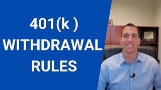 Your 401k – How do you use it What are the 401k withdrawal rules [upl. by Ahsilif]