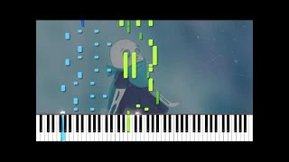 Undertale AU  Bonetrousle Underswap  LyricWulf Piano Tutorial on Synthesia [upl. by Domenech]