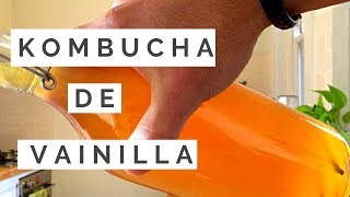 Cómo HACER Kombucha De VAINILLA [upl. by Chirlin]