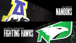 UND Hockey  Highlights vs Alaska  1624 [upl. by Stoat855]