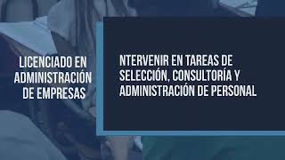 Licenciatura en Administración de Empresas FCE UNaM [upl. by Yasnil]