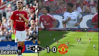 Rosenborg vs Man United  first preseason friendly Match review [upl. by Anees292]