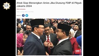 Waoow Ahok Siap Menangkan Anies Jika Diusung PDIP di Pilgub DKI TandaTanda Apa ini [upl. by Balbinder]