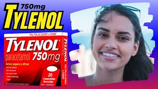 TYLENOL 750mg Bula Como Usar Efeitos Colaterais e Mais Descubra Tudo [upl. by Domenico17]