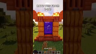 Minecraft Nether portal 🎃 green screen video [upl. by Yasmeen948]