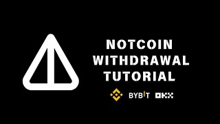 How to withdraw your Notcoin from Telegram [upl. by Amelia821]