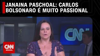 Janaina Paschoal Carlos Bolsonaro é muito passional  CNN ARENA [upl. by Ahsinroc780]