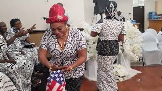 TORONTO ASANTEHENE AND ASANTEHEMAA AT CYNTHIA MOMS FUNERAL AT TORONTO CANADA [upl. by Ricketts]