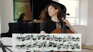 Bach Masterclass Allemande from Suite No 1  Musings with Inbal Segev [upl. by Mcneely]