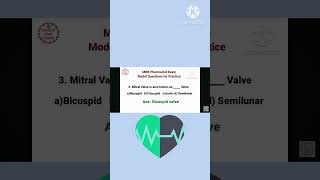 RRB pharmacist Exam 2024 JIPMER PHARMACIST EXAM DRUGS INSPECTOR exam anatomy heart [upl. by Adilen]