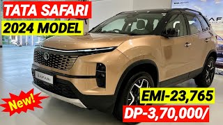 2024 Tata Safari Smart Diesel On Road Price। Tata Safari Smart Base model। Down payment। loan EMI [upl. by Azpurua]