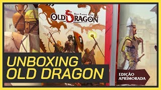 Unboxing Old Dragon RPG Kit do Mestre Bestiário e Guia de Armadilhas RPG de Mesa  PtBr [upl. by Massimiliano]