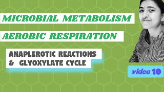 RESPIRATION II ANAPLEROTIC REACTIONS amp GLYOXYLATE CYCLE [upl. by Malchy692]