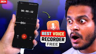 🎙️Best Voice Recorder for Android in 2024  Noise Cancellation  High Quality Voice Recording app [upl. by Masson935]