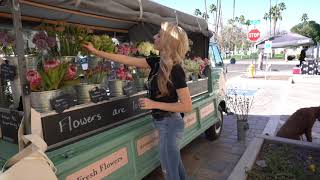 Phoenix Flower Truck pop up brings joy and delight around the valley of the sun [upl. by Kristel]