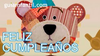 Cumpleaños feliz canción infantil para felicitar el cumpleaños [upl. by Nnayd]