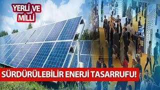 GÜNEŞ ENERJİSİNDEN ELEKTRİĞE  ENERJİ FUARINDA SON TEKNOLOJİ ÜRÜNLER TANITILDI [upl. by Leugar]