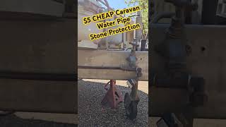 Quick amp easy caravan water gas pipe stone protection Bunnings [upl. by Sew593]