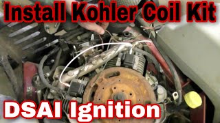 EASY GUIDE to Install The Coil Kit On A Kohler Command Engine DSAI Ignition [upl. by Ellehcor128]