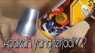 Experiment  Sapporo Chrome Spray ditimpa Diton Premium Candy Yellow [upl. by Thomasin822]