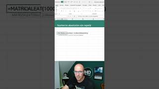 ✅ COMO GENERAR NUMEROS ALEATORIOS SIN REPETIR en Excel [upl. by Ailahk]