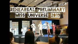 Rehearsal Preliminary Miss Universe 2019 [upl. by Otsirc]