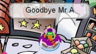 Club Penguin The Hoosiers  Goodbye Mr A [upl. by Nims]