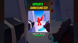 Roblox RIVALS UPDATE 7 ANNOUNCED [upl. by Reste]